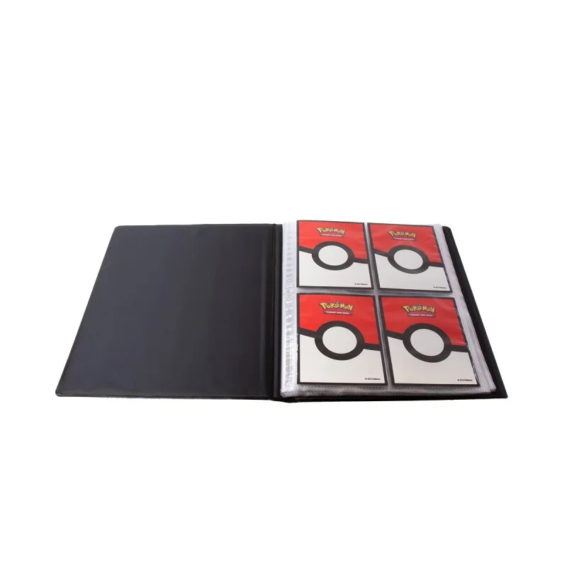 Ultra Pro - Pikachu 4-Pocket Portfolio for Pokemon (80 double-sleeved cards + 4 oversized cards)